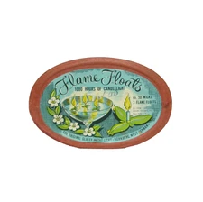 Unique MCM Vintage Kitsch Mail Order Gift Miniature FLAME FLOATS -In Box, Rare