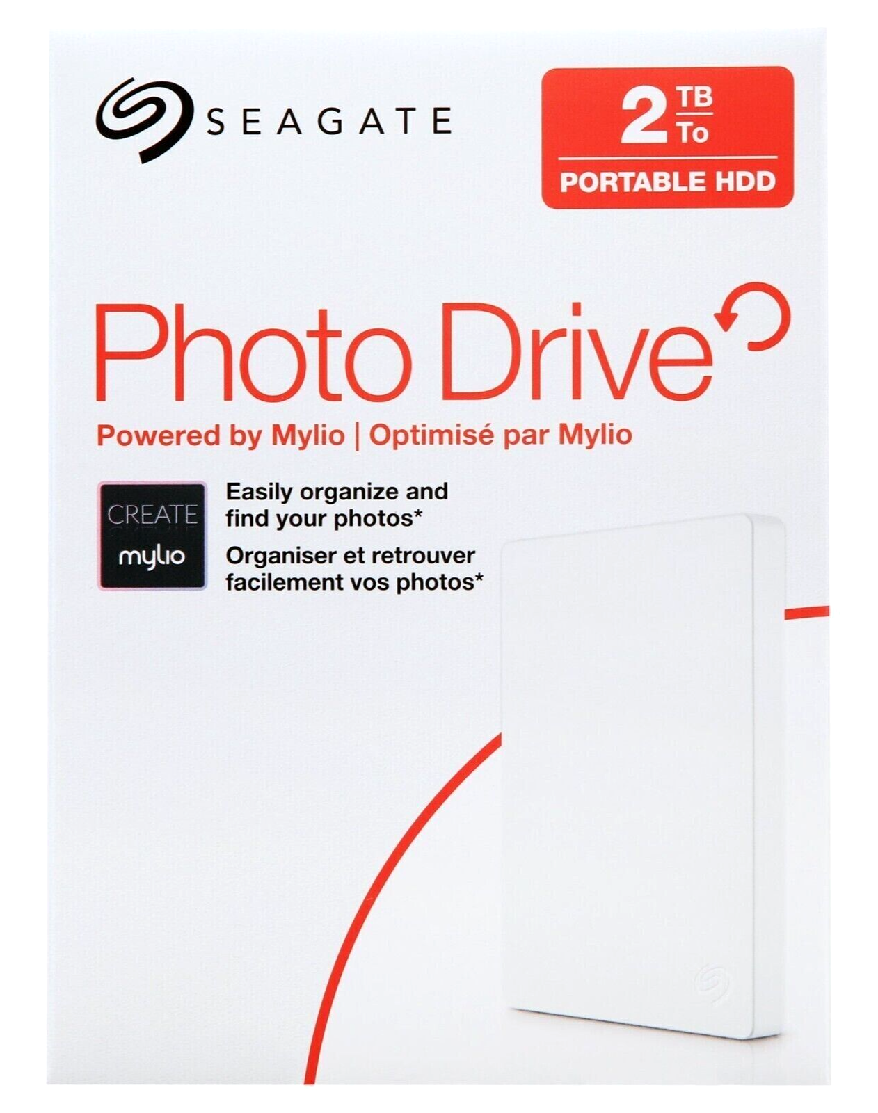 Seagate Photo Drive 2TB External Hard Drive HDD 2.5- BRAND NEW-image