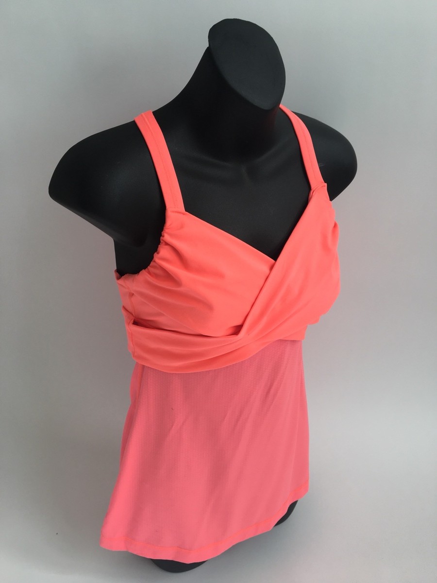 lululemon - SUKALA アクティブ クロップドTee M コッパーレッド lululemon - SUKALA アクティブ クロップドTee M コッパーレッド