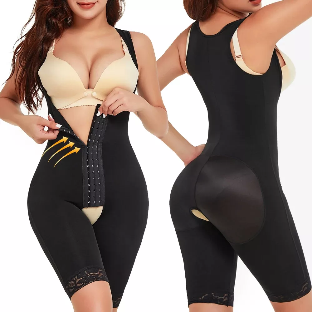 Fajas Colombiana Post Surgery Body Shaper Compression Garment Shapewear  Bodysuit