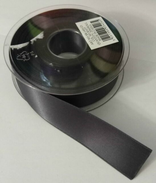 VA Double Sided Satin Ribbon 25mm width 50M length Various Colours
