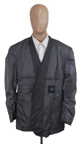 Botany 500 Two Piece Solid Gray 100% Wool Twill Suit 48R Pleated Pants 46X29.5 - Picture 6 of 15