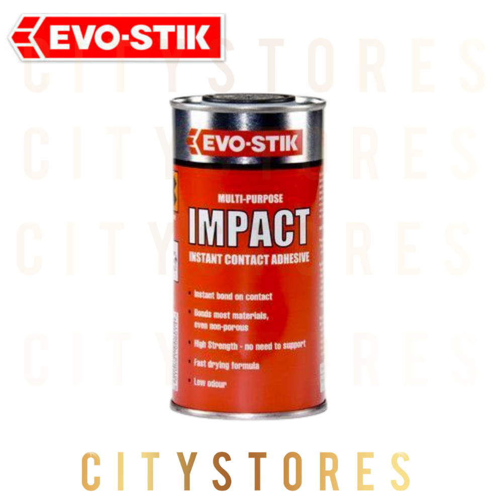 EvoStik Instant Contact Impact Adhesives and Adhesive Cleaner Multi