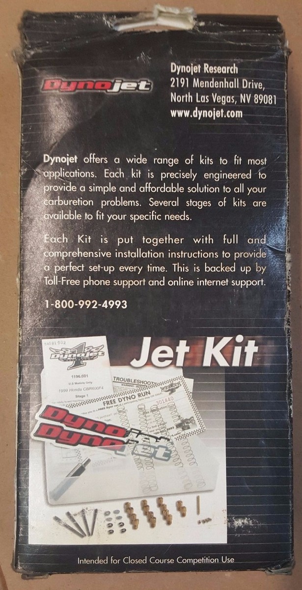 a Dynojet Jet Kit Kawasaki Zx9r ZX 9r Stage 1 for sale online