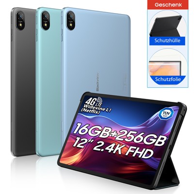 Blackview Tab 18 Android Tablet 12 Zoll 16GB+256GB 8800mAh