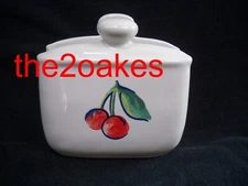 Corelle FRUIT BASKET Napkin Holder Letter Stoneware JAY Imports TOO MIX