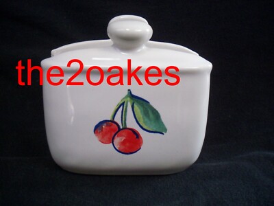 Corelle FRUIT BASKET Napkin Holder Letter Stoneware JAY Imports TOO MIX