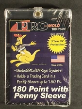 18x Pro Mold MH180S 1st Gen w/ Sleeve 180pt Magnetic Card Holder One Touch