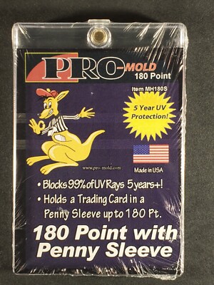 18x Pro Mold MH180S 1st Gen w/ Sleeve 180pt Magnetic Card Holder One Touch