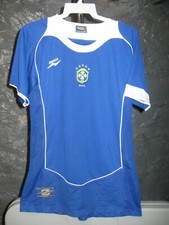 Brasil Futebol Olympus Classic Blue Brasil Medium Futebol Jersey