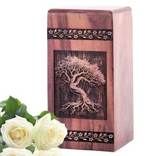Tree of Life Biodegradable Burial Urn for Human Ashes