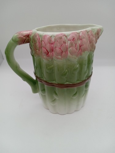 Wang's International Taiwan Spargelkrug Vase oder Dekor 6" hoch Gemüse  - Bild 4 von 11