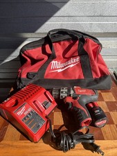 Milwaukee Drill Driver M12 Battery, Charger A...