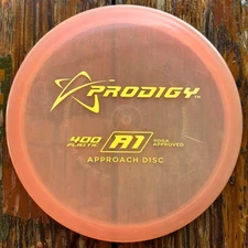 Prodigy 400 A1 PFN Bar Stamp Peach Disc Golf Approach A-1 Old Run 173 Grams