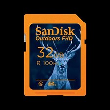 SDSDUNR-032G-GN6V2 SanDisk Outdoors FHD UHS-I Card - 32GB 2PK