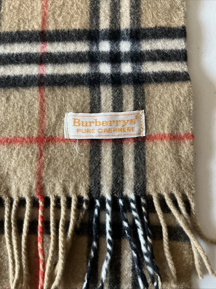 Bufanda Burberry 30 cm X 130 cm #1 Foto 2 de 2