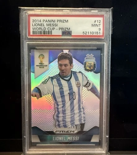 World Cup Lionel Messi 2014 Panini Prizm World Cup Lionel Messi #12 Silver Prizm