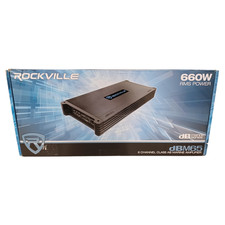 Rockville DBM65 6-Channel 2600w Peak/660w RMS Marine/Boat Amplifier