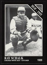 Ray Schalk 1991 Conlon Collection TSN #48 HOF Chicago White Sox