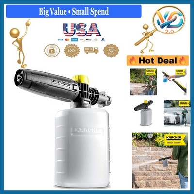 FJ6 Foam Cannon for K1-K5 Electric Pressure Washers Car & Vehicle Cleaning