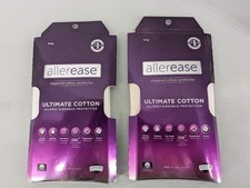 2 AllerEase Ultimate Cotton Zippered Pillow P...