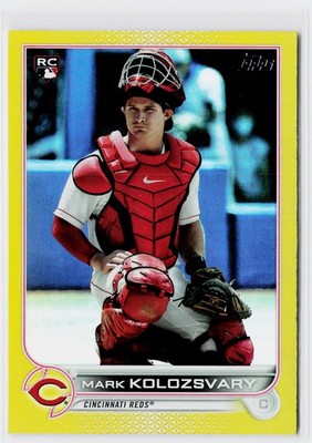 Mark Kolozsvary 2022 Topps Gold Foil #536 Cincinnati Reds