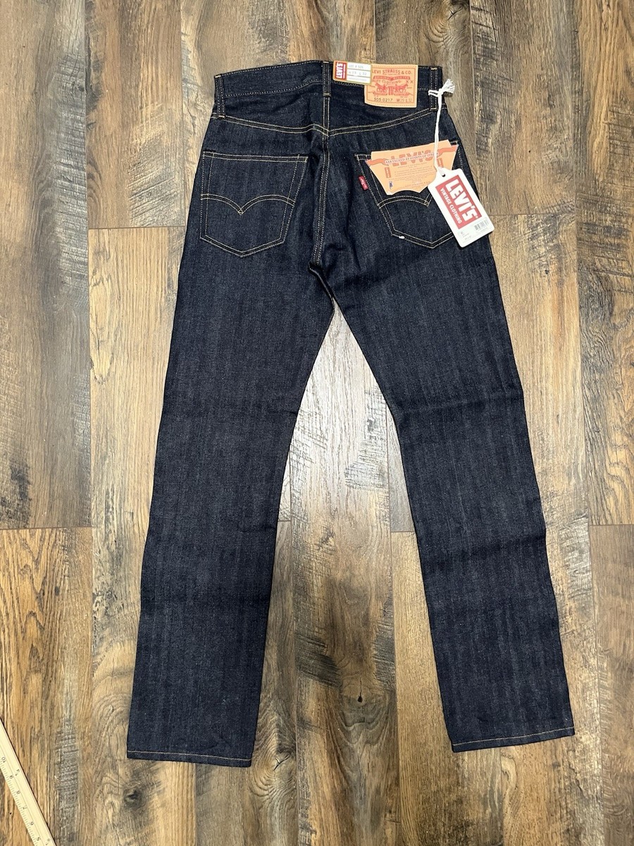 Levis Jeans Mens 29x32 Blue 505 XX 1967 Selvedge Japanese Denim