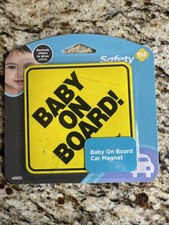 Safety 1st Baby On Board Sign Magnet
