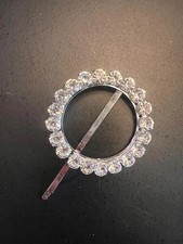 Weissman Dance Crystal Chunky Hair Clip