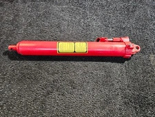 8 Ton Hydraulic Long Ram Jack Manual Single Pump Engine Lift, Red