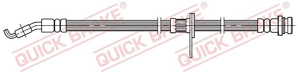 Quick Brake Bremsschlauch Links, Rechts, Vorderachse U.A. FüR Opel, Suzuki-image
