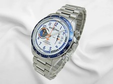Bell Ross RACING BIRD Watch Chronograph SS Seal-Swiss White Dial Limited