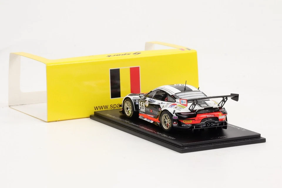 1:43 Spark Porsche 911 GT3 R Dinamic Motorsport #56 24h Spa 2020 SB406 - Immagine 2 di 4