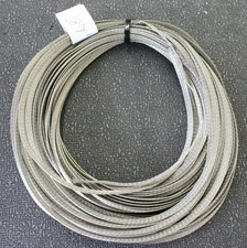 87' Alpha Wire 2168 SV005 Tinned Copper Tubular Braid 11/64" ID NOS US Seller