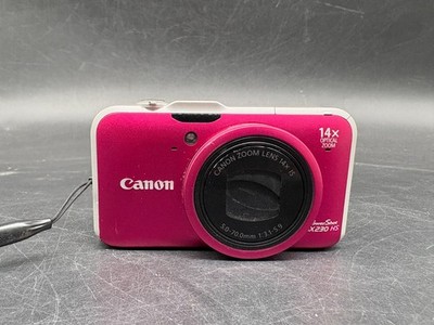 Canon PowerShot SX220 HS 12.1 MP Digitalkamera - Pink 14x Zoom 12,1MP Top !