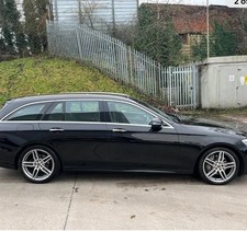 Full Set Oem W213 Mercedes E Class Alloy Wheels 19” Diamond Cut