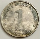 🔥RARE🔥Cutters Silver Dollar .999 Silver