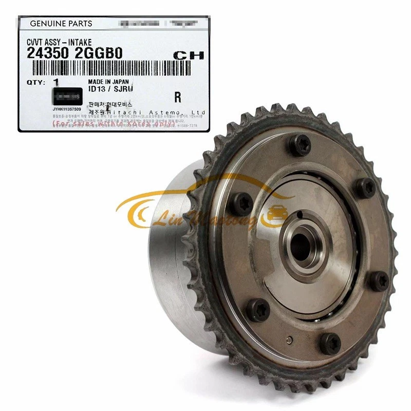 243502GGB0 Intake CVVT Assy for Hyundai Genesis Sonata Tucson Kia Sportage - Image 3 of 4