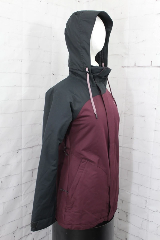 Volcom Westland Insulated Snowboard Jacket, Womens' Extra Small/XS, Merlot New - Image 4 of 4
