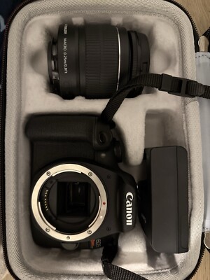 Canon EOS Rebel T7 24.1MP Digital Camera - Black