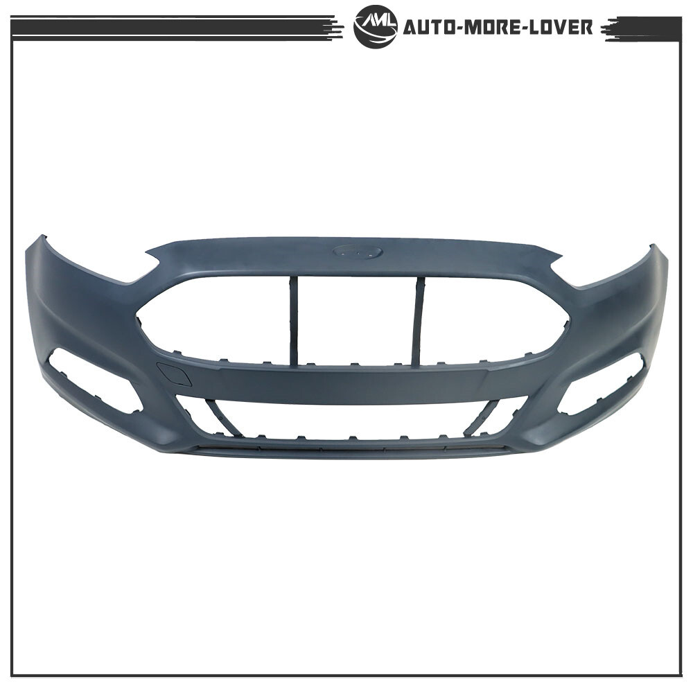 For 2013-2016 Ford Fusion Front Bumper Cover & Grill W/ Fog Light Covers