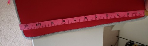 Large French Flag Mousepad with FFF 31" by 11" - Picture 2 of 5