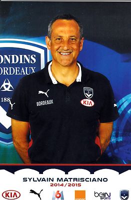 FOOTBALL card SYLVAIN MATRISCIANO team BORDEAUX season 2014/2015