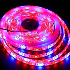 5M 5050 300 LED Grow Light Strip Waterproof Full Spectrum Indoor Plant Lamp 12V
