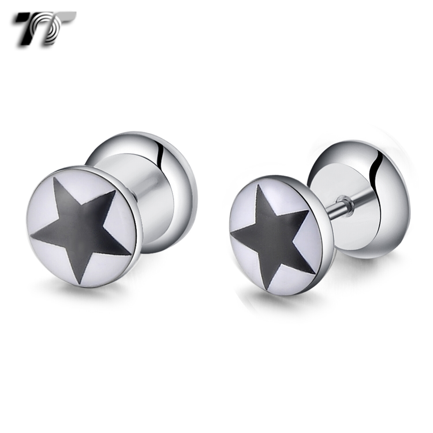 Orecchini A Vite Con CZ Set 16 Paia Di Orecchini A Vite Ipoallergenici - In Acciaio Chirurgico, Con Motivi Cuore, Fiore, Stella, Farfalla Orecchini Per Ragazze Donne