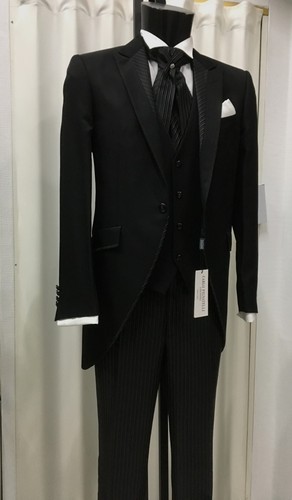 ABITO UOMO SPOSO NERO TIGHT FIRMATO CARLO PIGNATELLI CERIMONIA SUIT WEDDING  | eBay