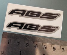 X2 ABS Decals / Stickers for Aprilia RSV4 / Tuono / Shiver