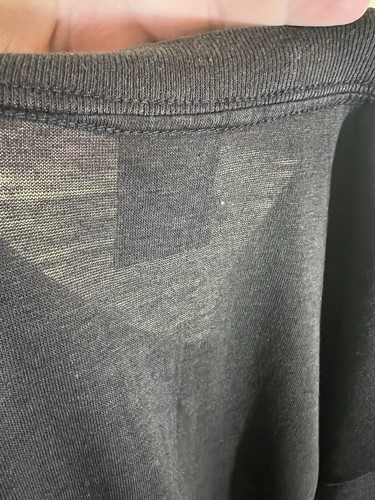 Vintage 1987 3d Emblem Hog Bad To The Bone Shirt Harley Davidson Large Amazing! - Picture 14 of 15