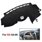 For Lexus RX RX300 RX330 RX350 2004 2005 2006~ 2009 Black Dash Cover Mat Dashmat