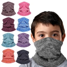 Kid Winter Warm Neck Warmer Gaiter Ski Mask Scarf Windproof Face Mask for Child